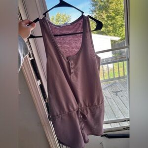 Just Be Mauve Sleeveless Tank Top